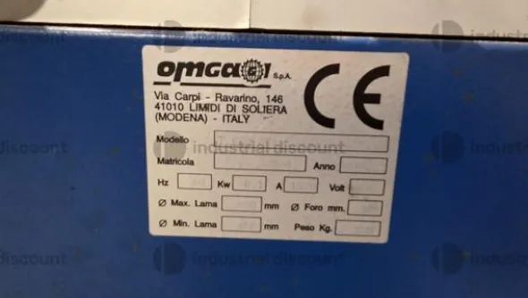 1#9701 Troncatrice OMGA T620