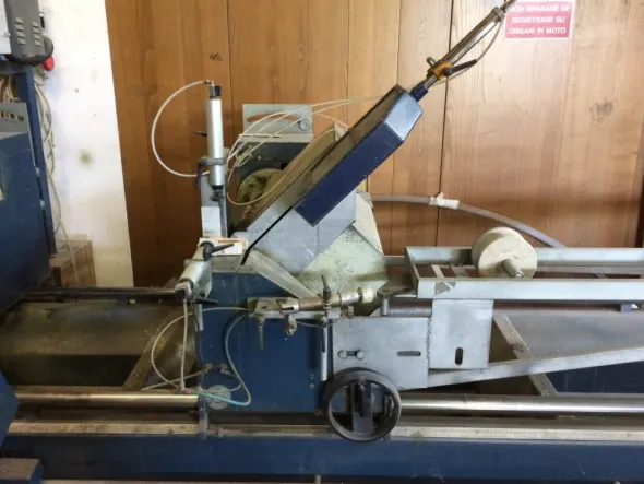 Troncatrice, segatriceautomatica per profili ALL e PVC