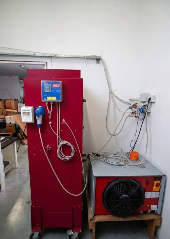 TROTEC SP500 200W 1.550H con aspiratore e chiller