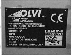 1#9699 Vasca in carpenteria metallica OLVI SRL
