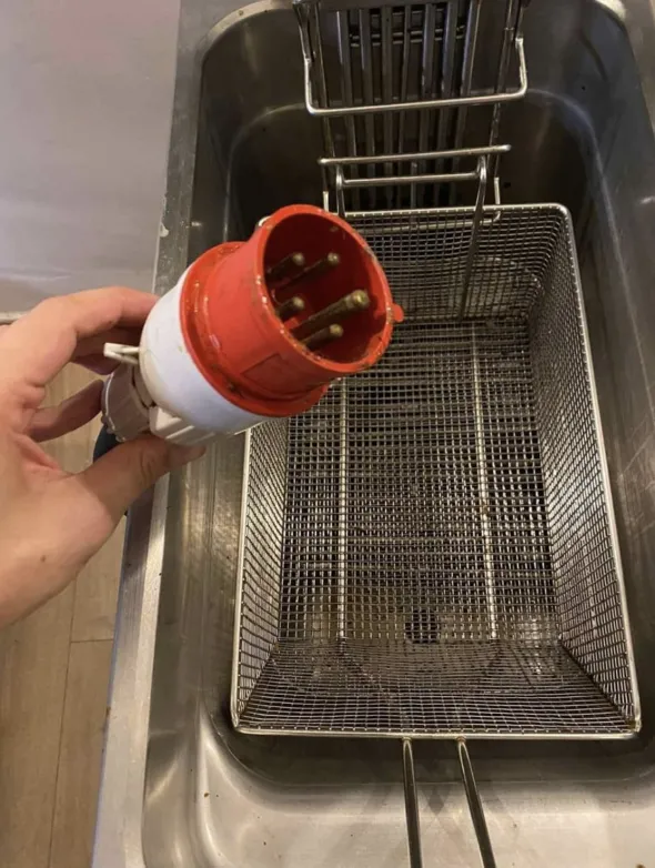 Vendo Friggitrice Professionale Elettrica 12 litri