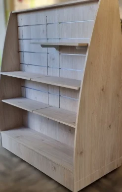 VENDO SCAFFALE BIFACCIALE CON RUOTE