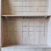 VENDO SCAFFALE LEGNO CON RUOTE