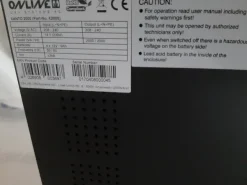 Vendo UPS modello: ONLINE XANTO2000