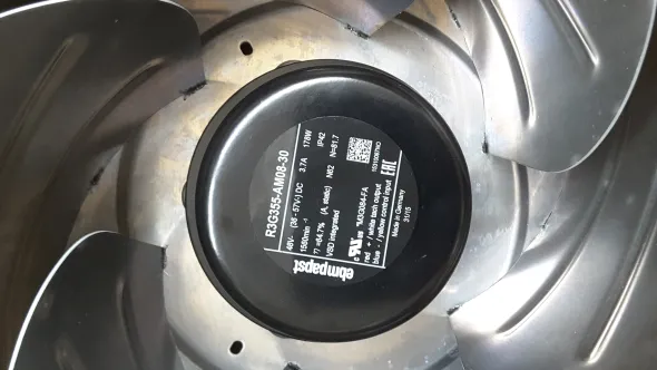Ventilatore centrifugo - Ebmpapst mod. R3G355-AM08-30