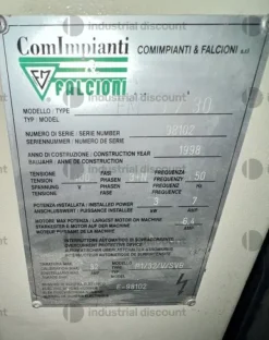 6#8897 Verniciatrice ComImpianti & Falcioni