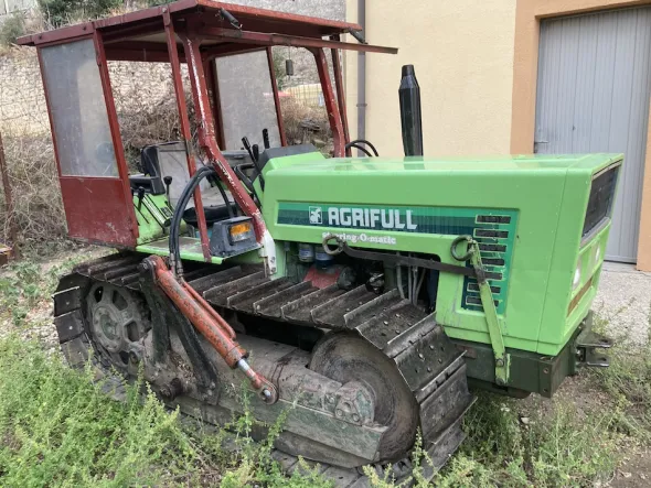 VERO AFFARE! CINGOLATO AGRIFULL 70 con 7 accessori