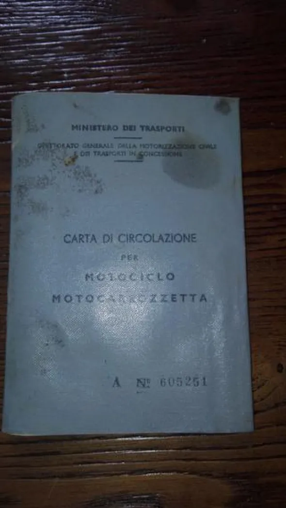 4#4587 Vespa 150 Piaggio