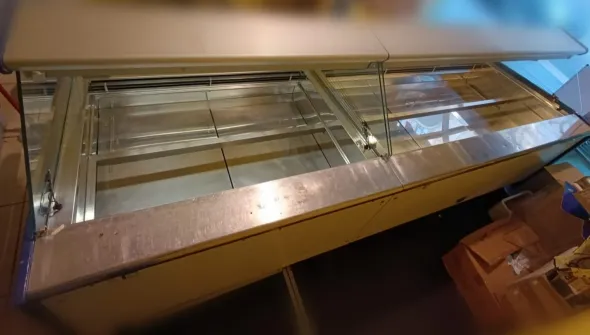Vetrina banco gelato