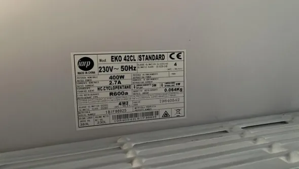 1#7571 Vetrine frigo Iarp ECO42CL