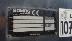 8#7807 Vibrofinitrice cingolata Bomag