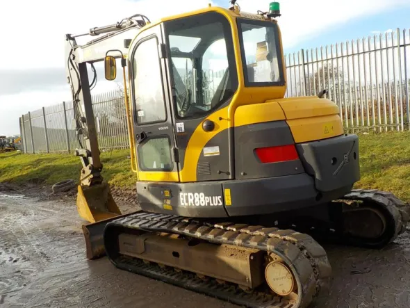 2011 Volvo ECR88midi excavatore