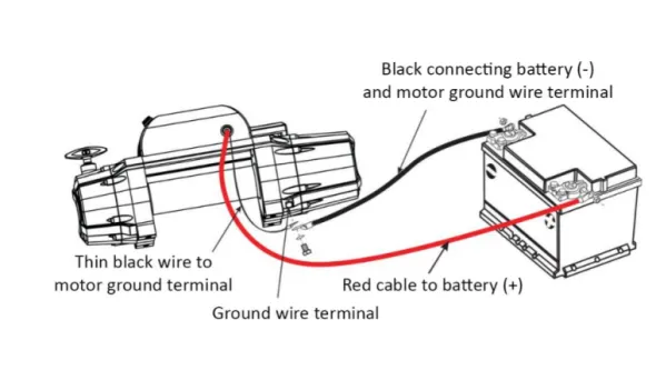 12 V VERRICELLO ELETTRICO RS-12000 - 5440 kg