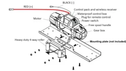 24 V VERRICELLO ELETTRICO RS-12000 - 5440 kg